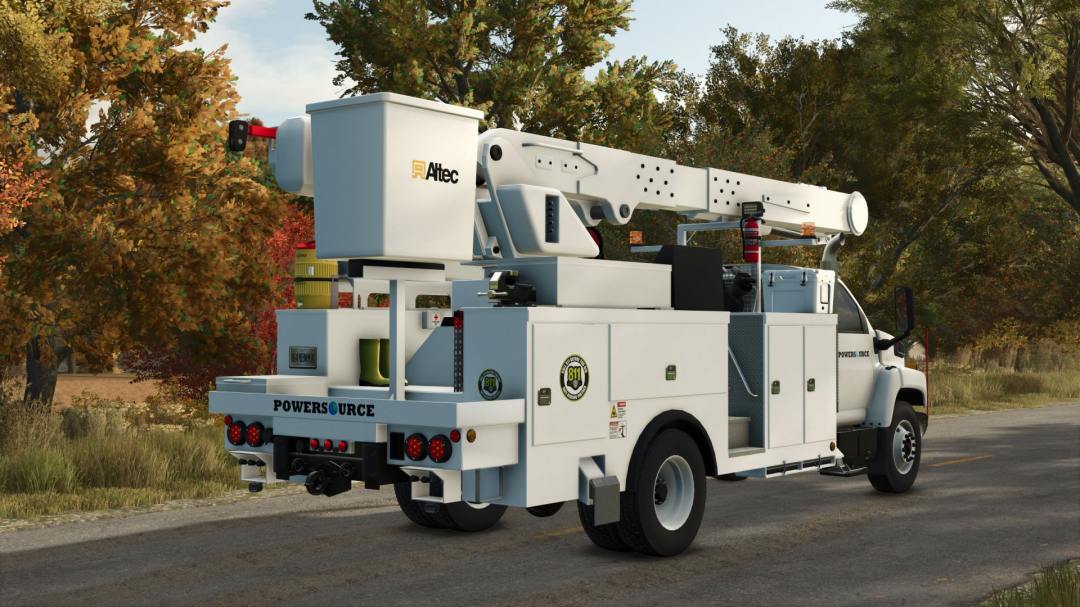 GMC C8500 Bucket Truck V1.1