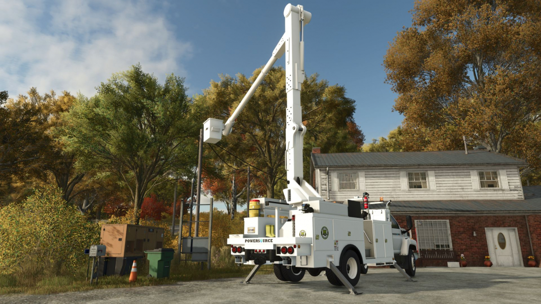 GMC C8500 Bucket Truck V1.1