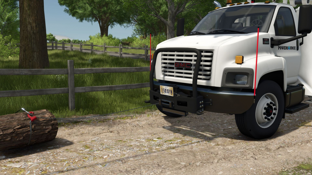 GMC C8500 Bucket Truck V1.1