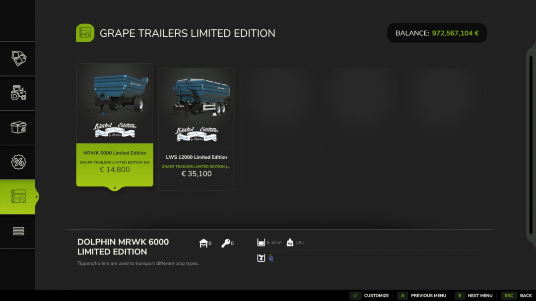 Grape Trailers Limited Edition V1.0