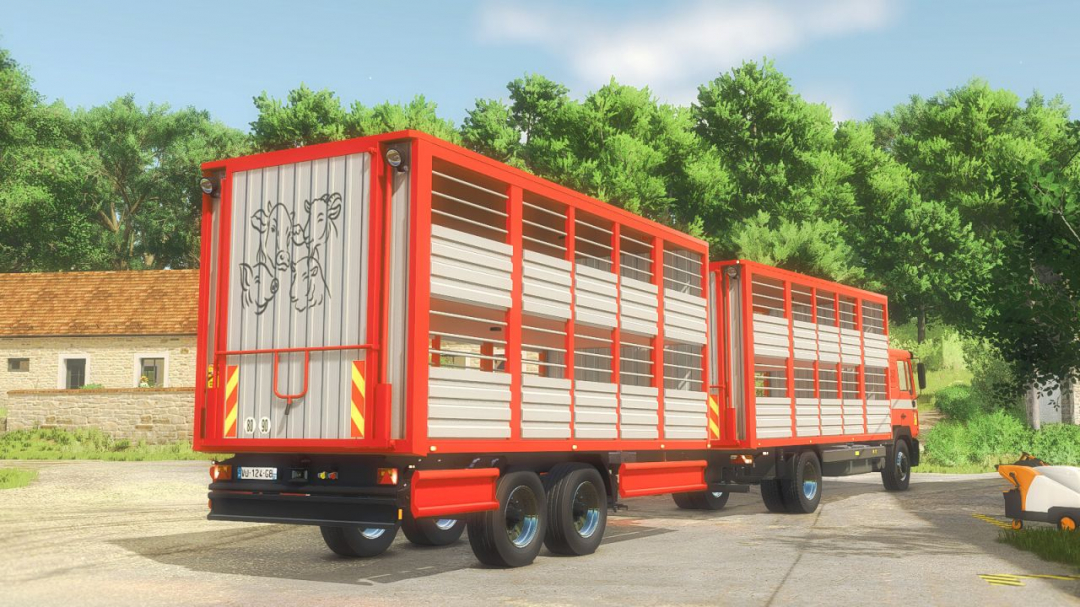 Livestock Transporter MAN 19.403 V1.0