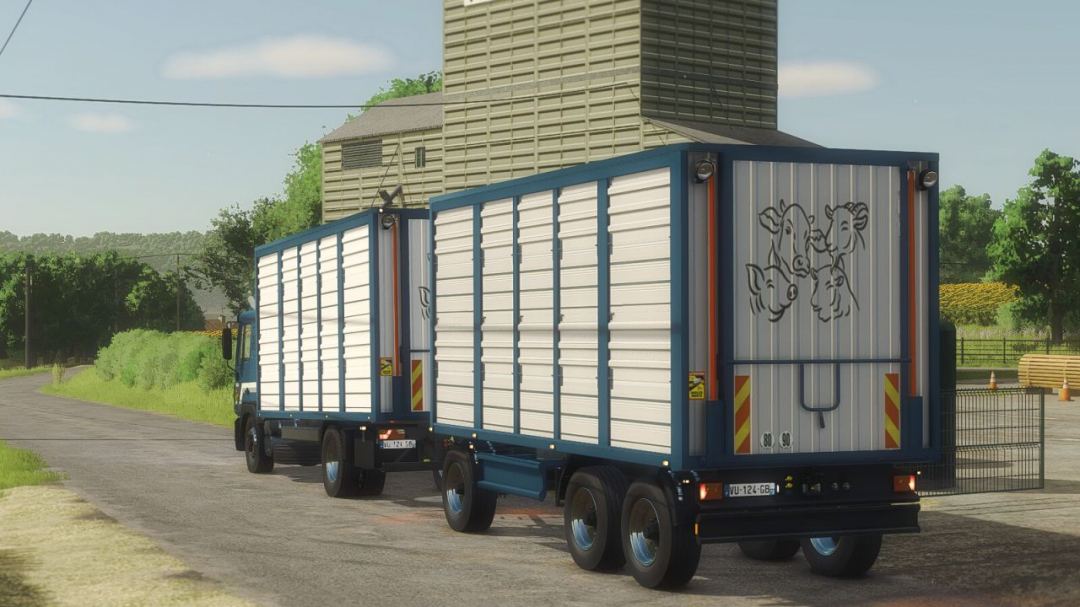 Livestock Transporter MAN 19.403 V1.0