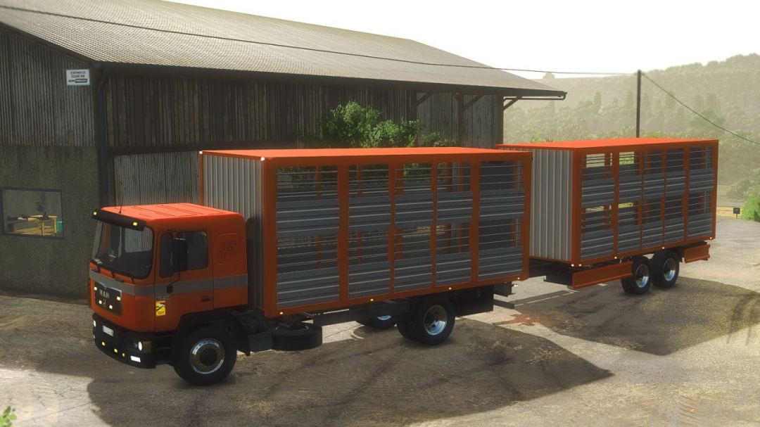 Livestock Transporter MAN 19.403 V1.0