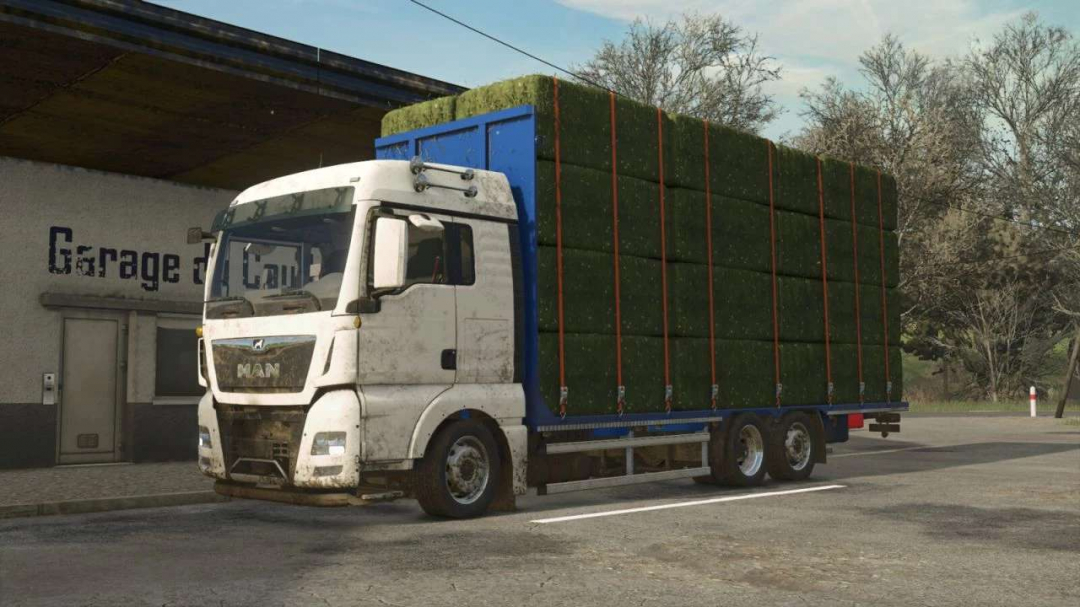 MAN TGX 6×2 Straw Bale Truck v2.0