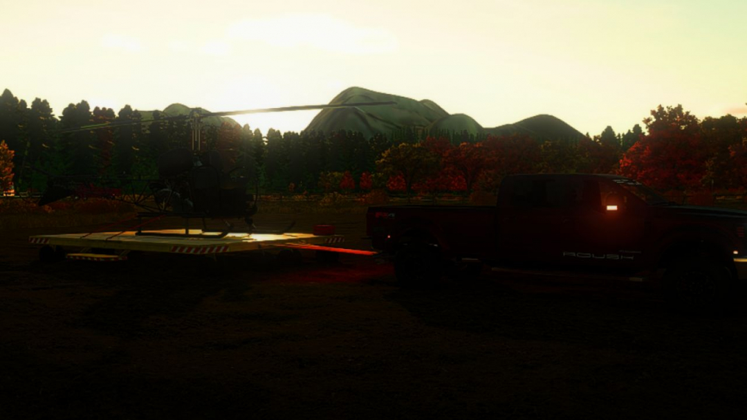 Movable Helipad Trailer V1.0