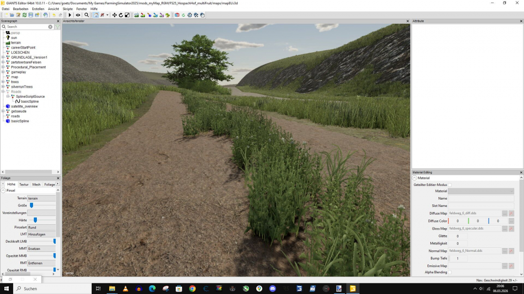 Oad and field path textures for map creation V1.0