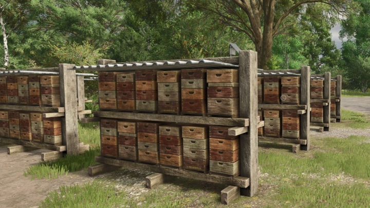 fs25-mods,  Premium production hive V1.0