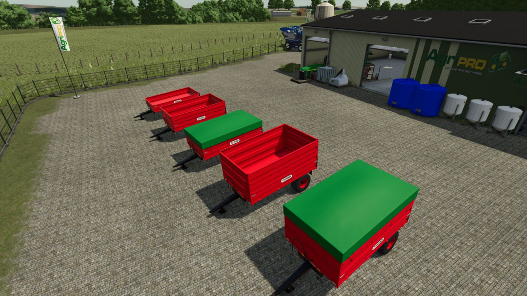 1 Axle Cargo Tipper V1.0
