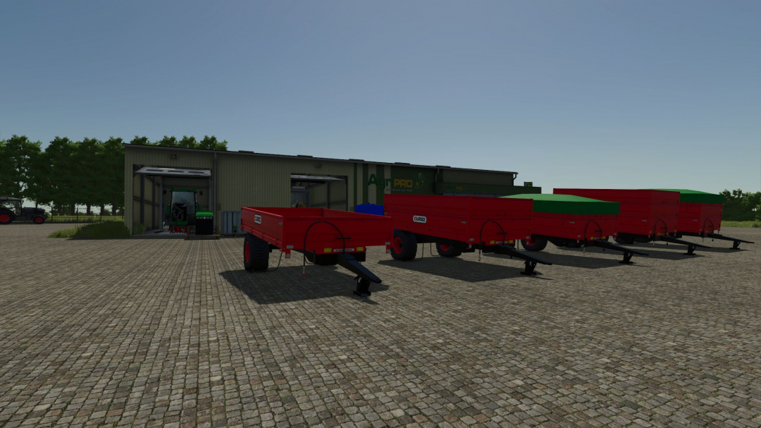 1 Axle Cargo Tipper V1.0