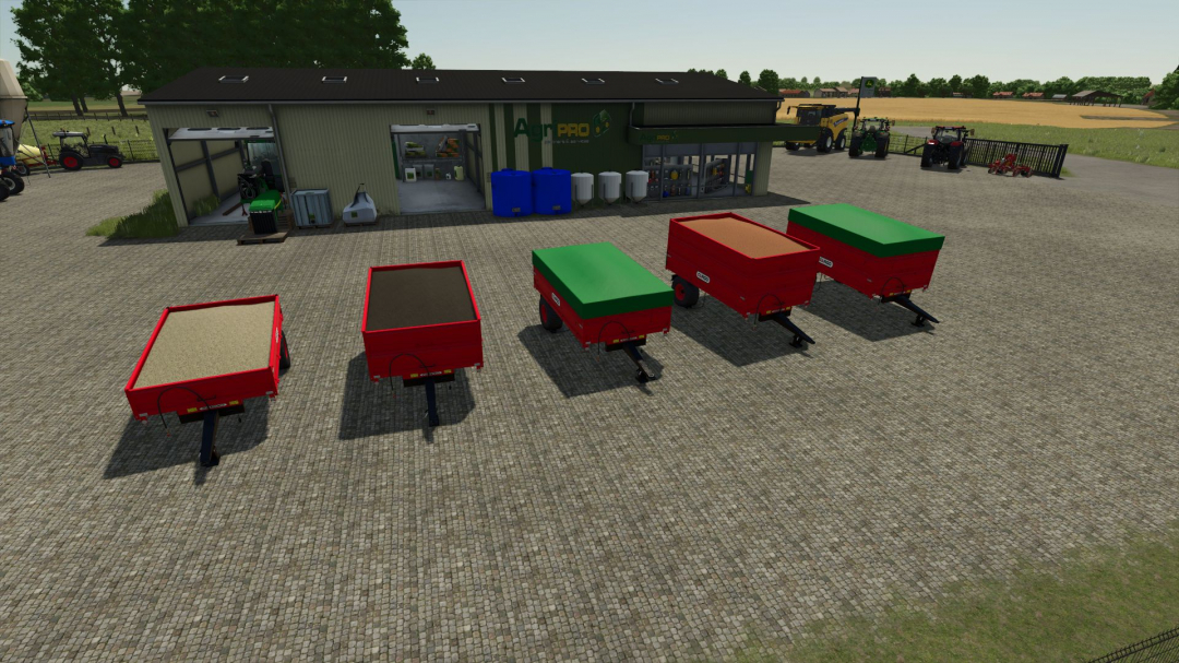 1 Axle Cargo Tipper V1.0