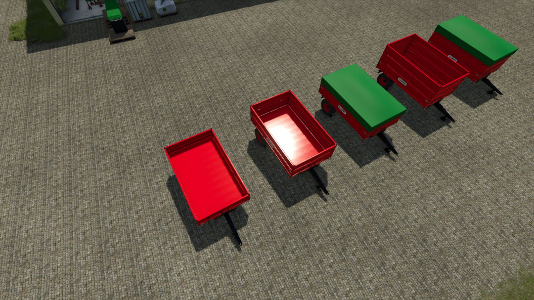 1 Axle Cargo Tipper V1.0