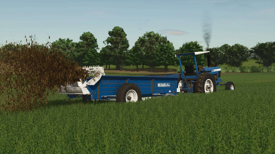 Ford Big Blue Manure Spreader Pack v1.0