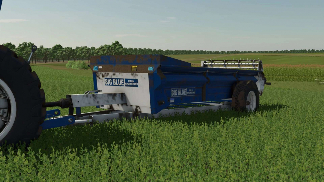 Ford Big Blue Manure Spreader Pack v1.0