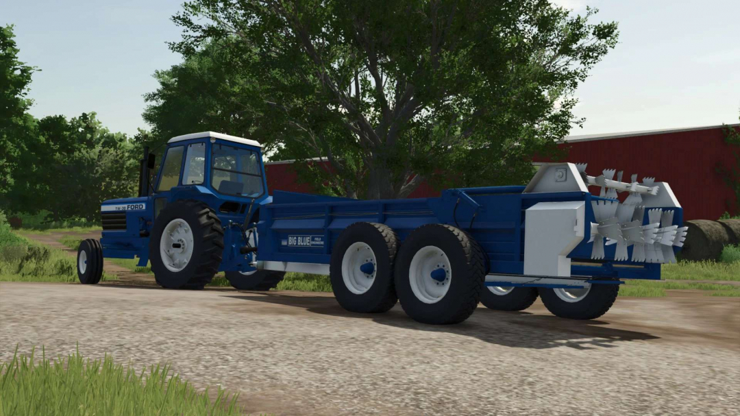 Ford Big Blue Manure Spreader Pack v1.0