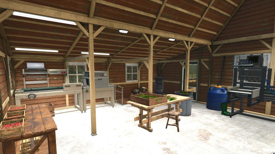 Greenhouse With Canned Packaged Foods Production V1.0.0.1