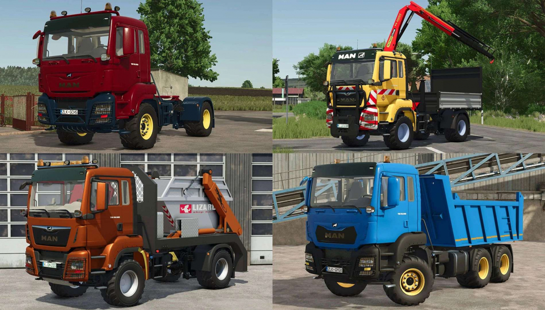 MAN TGS 18.500 Trucks Pack v1.0