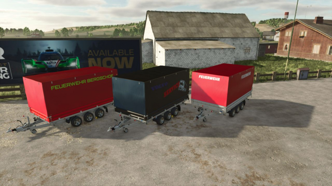 Multifunctional Firefighter Trailer V1.1
