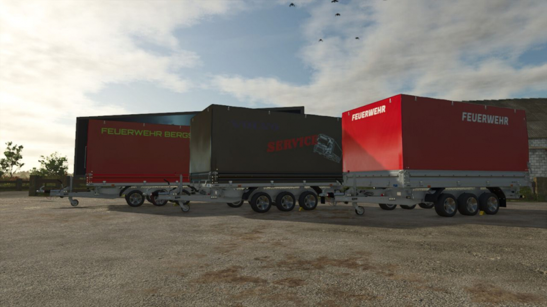 Multifunctional Firefighter Trailer V1.1