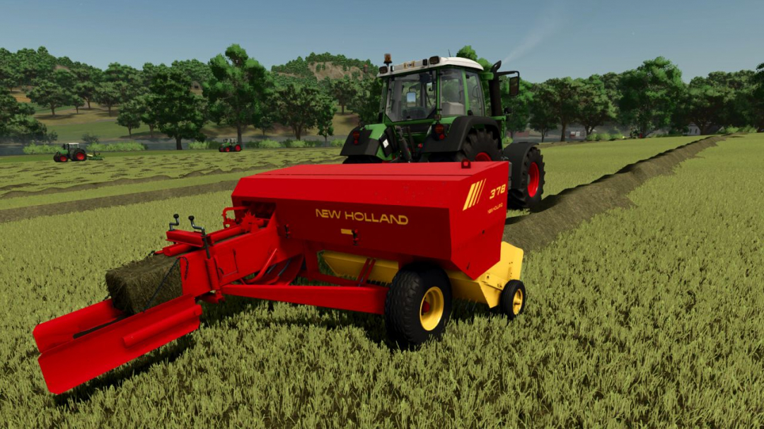 New Holland Hayliner 378 (crossplay) V1.1