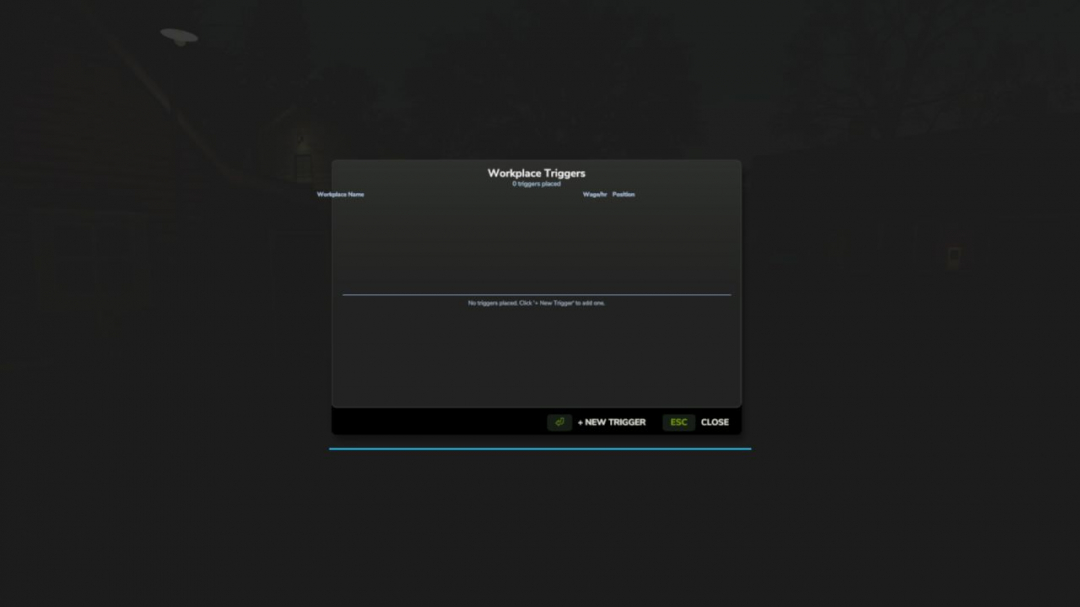 Workplace Triggers V1.0.6
