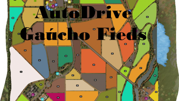fs25-mods, AutoDrive Campos Gachos v1.0