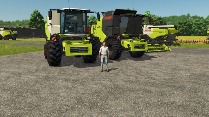 fs25-mods, Claas Evion 410-450 (Rice) V2.2.1