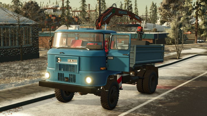 fs25-mods,  IFA L60 Short + KCR crane V1.0
