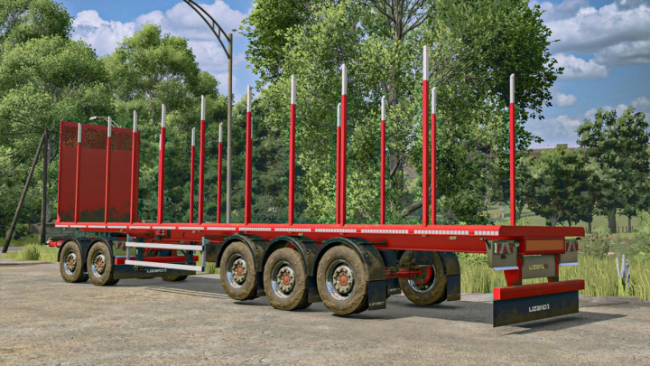 fs25-mods, Lizard Timber Trailer Pack V1.0