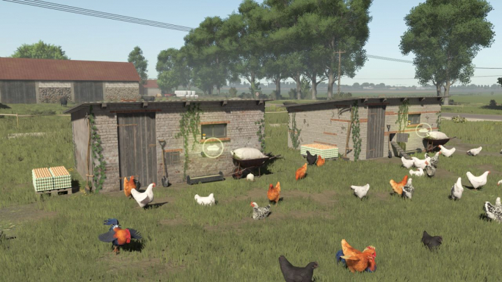 fs25-mods,  Polish Chicken Coops V1.0