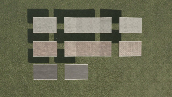 fs25-mods,  Sidewalk Pack (Prefab) V1.0