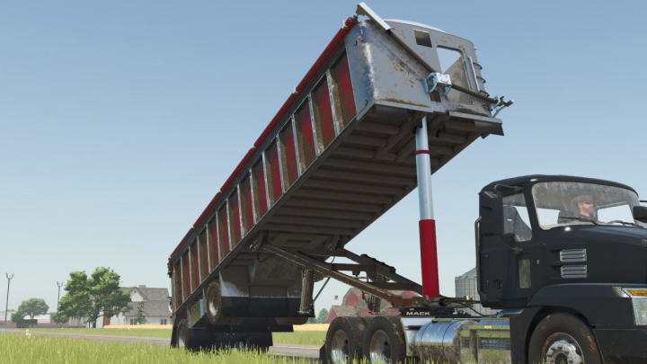 fs25-mods, Trail Frameless End Dump V1.0