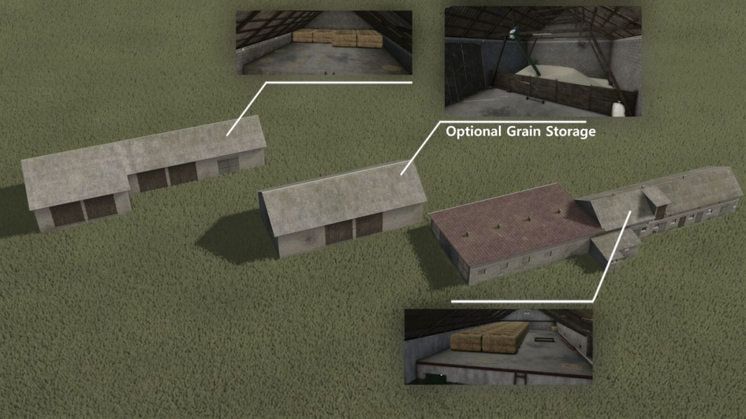 Farm Buildings Pack V1.0