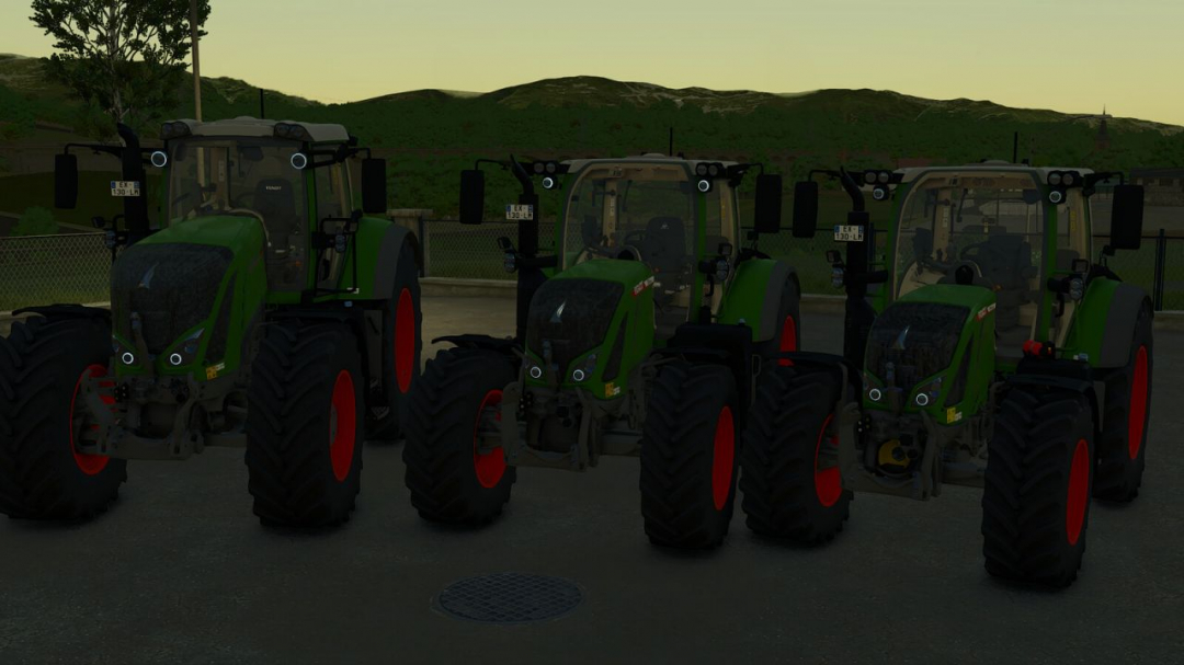 Fendt Round Led (Prefab) V1.0