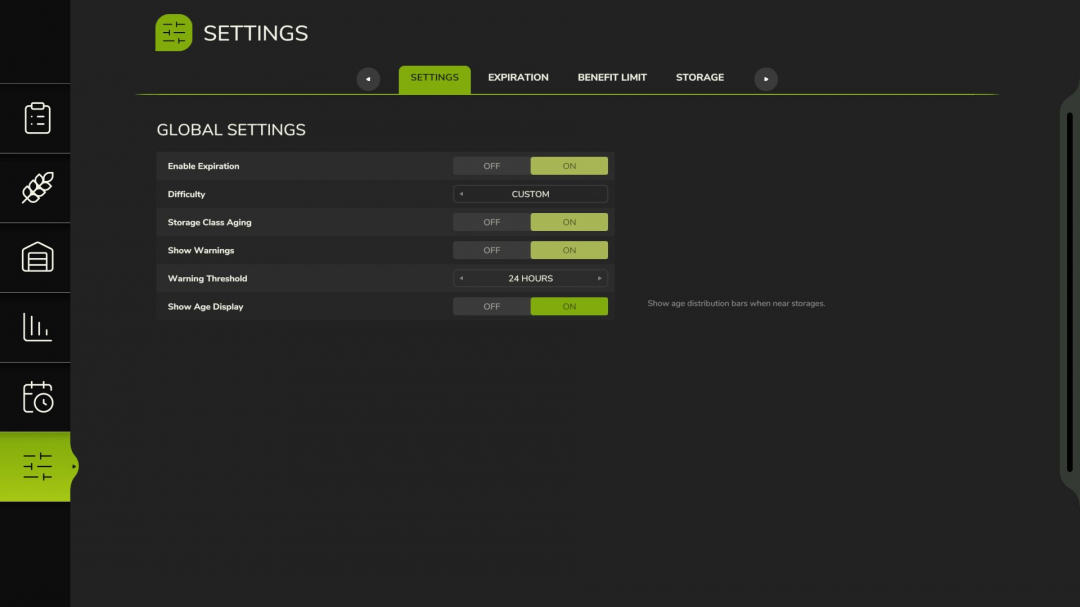 Fresh / Perishable products V1.0