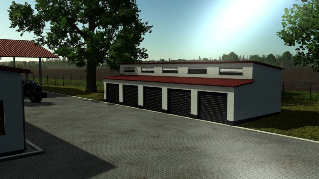 Industrialbuilding With Garage V1.0