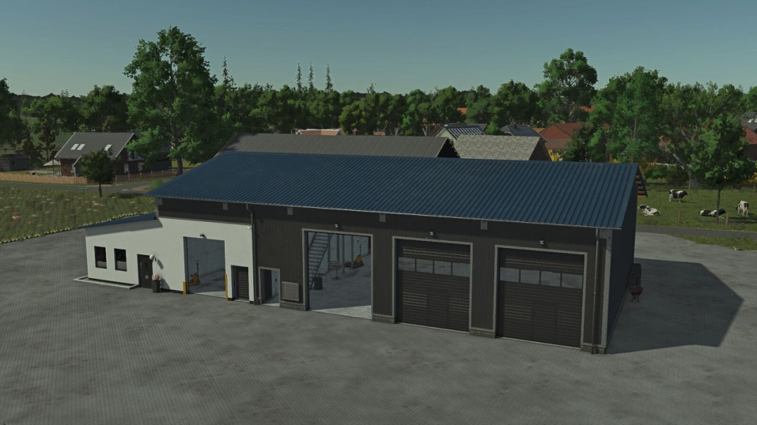 Industrialbuilding With Garage V1.0