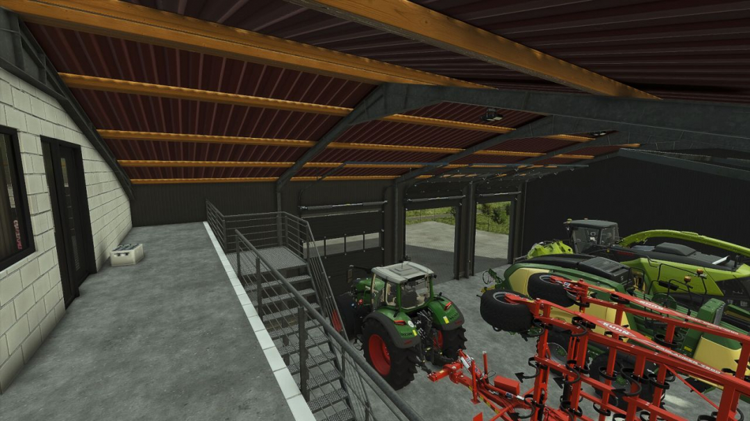 Industrialbuilding With Garage V1.0