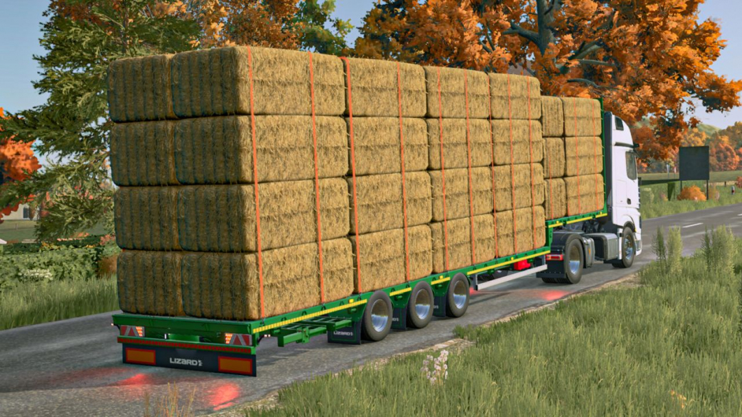Lizard Straw Bale Semitrailer V1.0