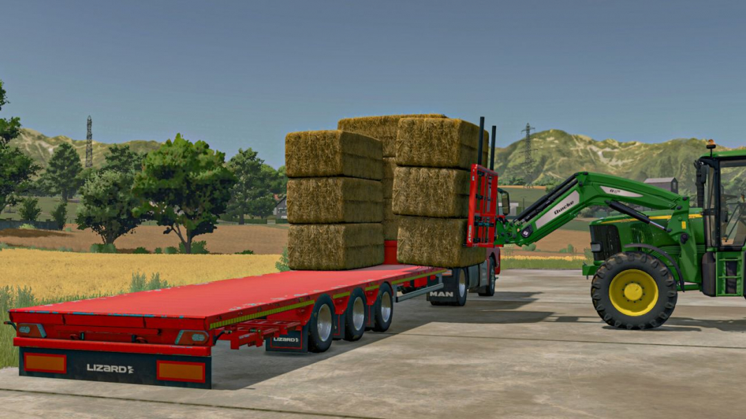 Lizard Straw Bale Semitrailer V1.0