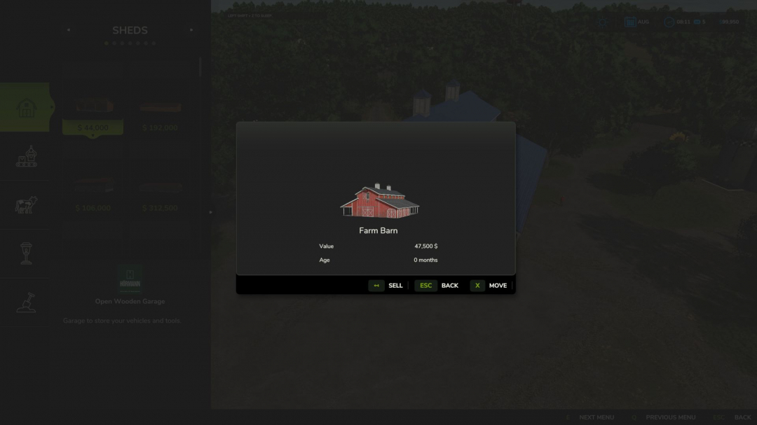 Move owned placeables V1.0