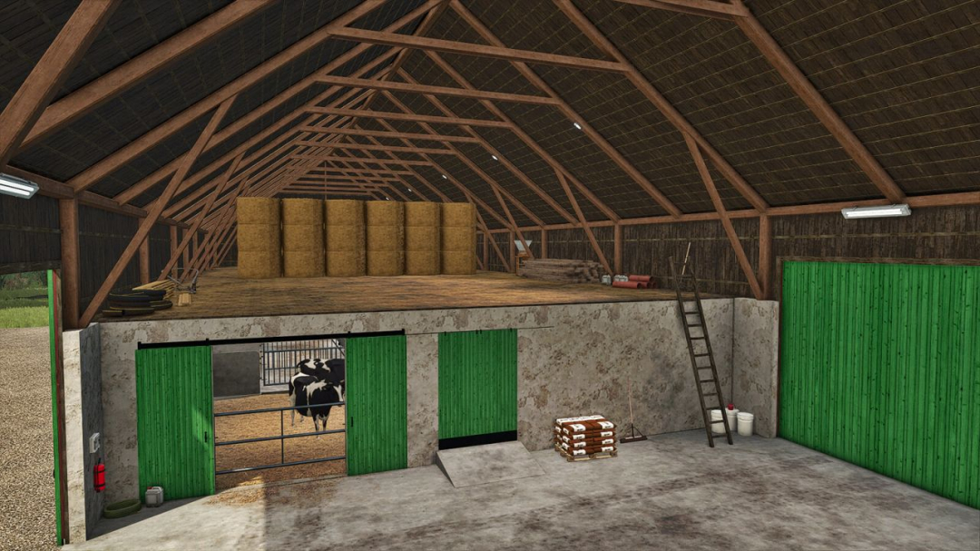 Old Cow Barn With Storage V1.0