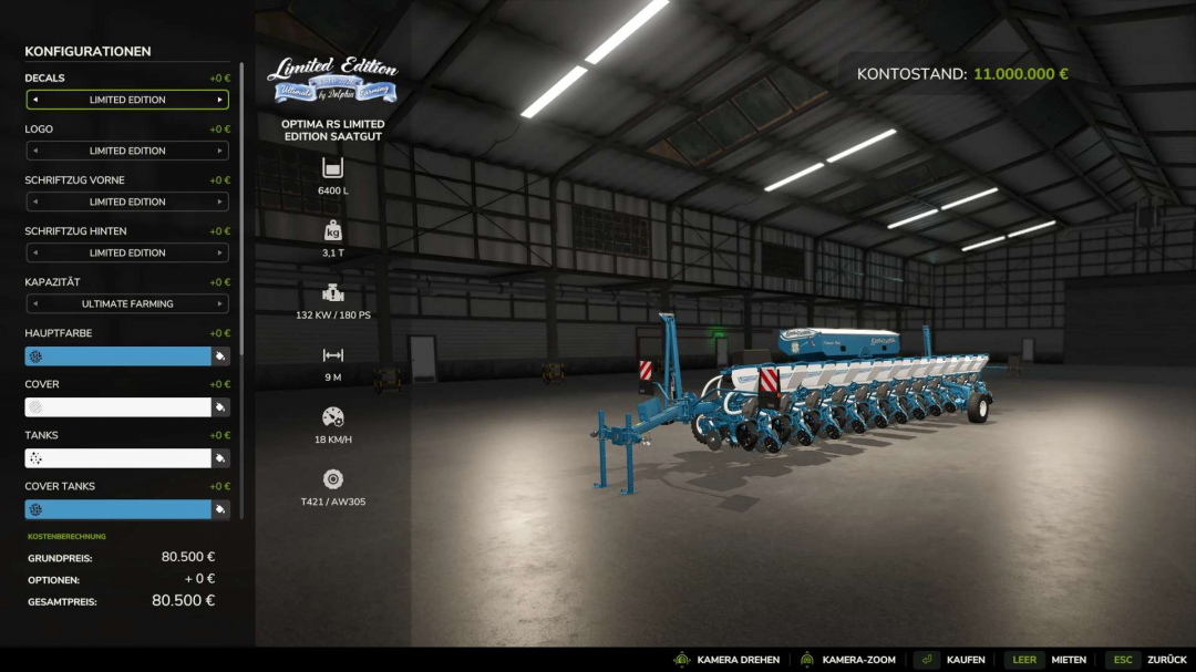 Optima RS Limited Edition v1.0