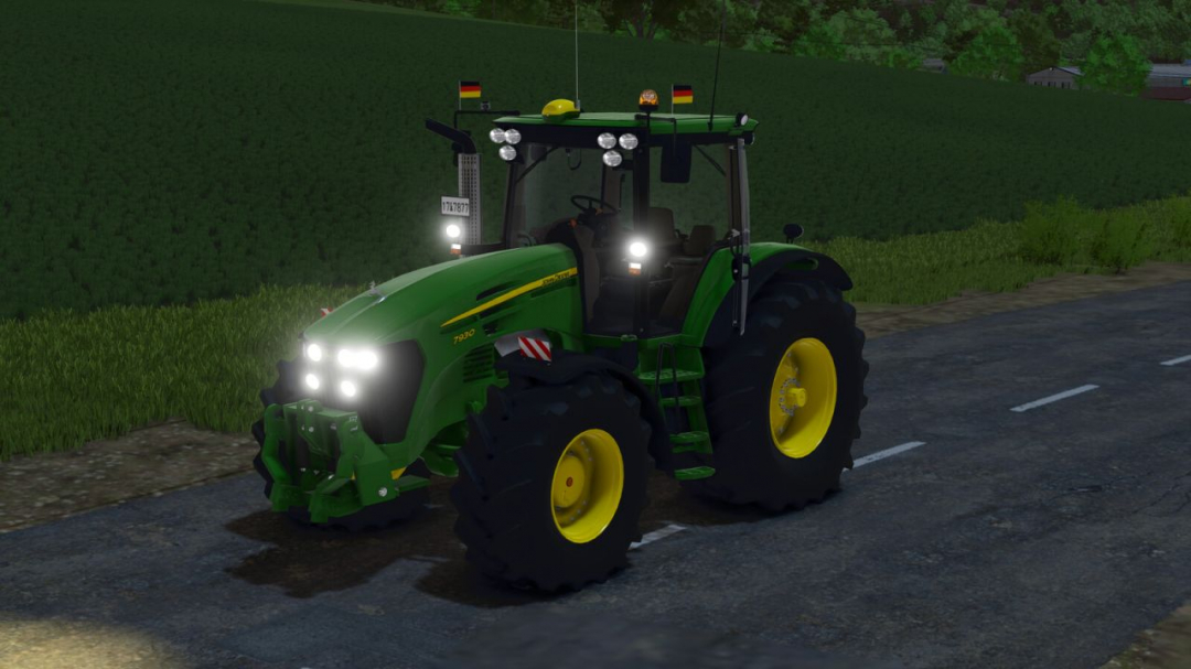Realistic 6.1L JohnDeere 4VCR Straightpipe Sound (Prefab) V1.0