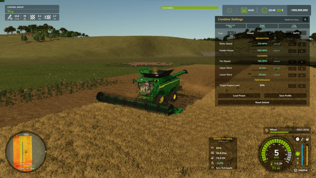 Realistic Harvesting V1.4.3