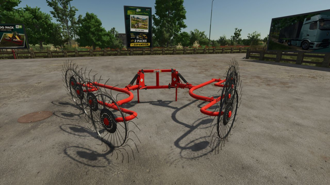 Satex tractor rake V1.0