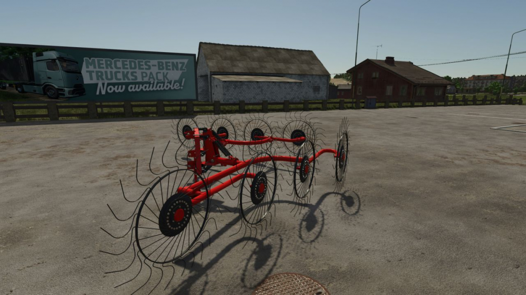 Satex tractor rake V1.0
