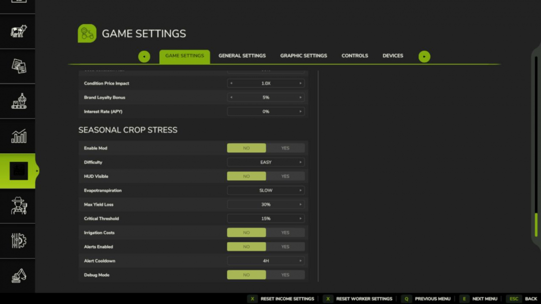 Seasonal Crop Stress V1.0.9
