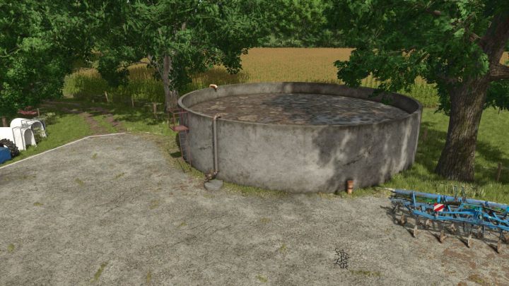 fs25-mods,  Concrete Liquid Manure Tank V1.0