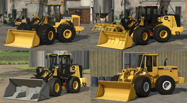 fs25-mods,  John Deere Wheel Loaders Pack v1.0