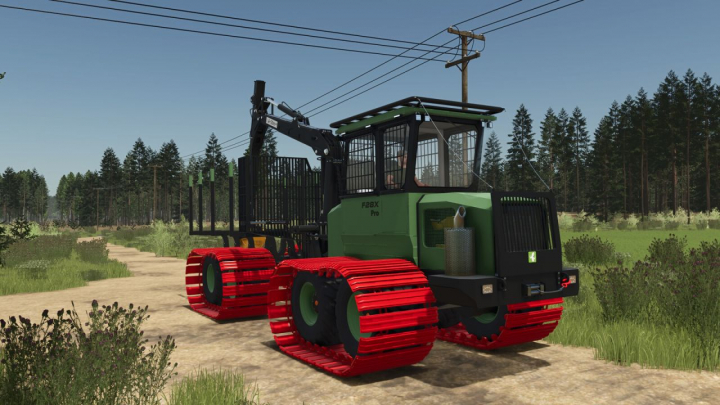 fs25-mods, Lizard F28X Forwarder V1.0.0.5